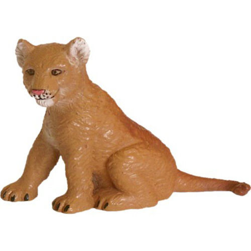Cria de Leão Sentado - 8 cm
