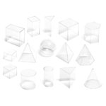 Set Volúmenes de plástico - 15 piezas