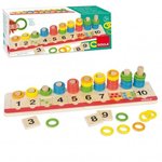 Jogo das Anilhas - Associação de números e cores