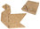 Tangram en corcho natural - 144x72x10 cm