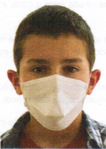 Mascara de proteção individual reutilizável - Criança