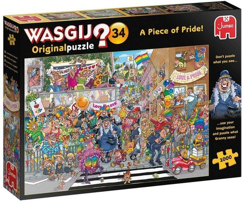 Puzzle - Wasgij Original 34 Preço do Orgulho - 1000 peças