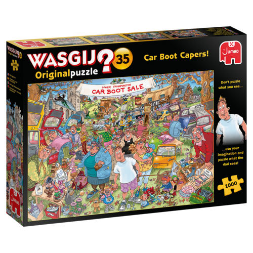 Puzzle - Wasgij Original 35 Venda de Carros - 1000 peças