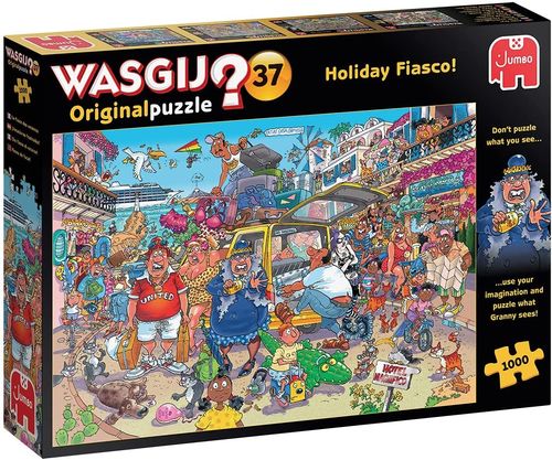 Puzzle - Wasgij Original 37 Fiasco de Ferias - 1000 peças