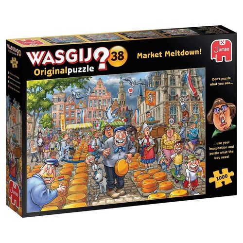 Puzzle - Wasgij Original 38 Mercado - 1000 peças