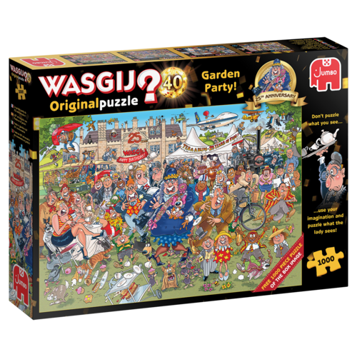 Puzzle - Wasgij Original 40 Festa no Jardim - 1000 peças