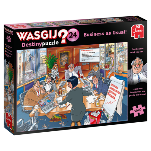 Puzzle - Wasgij Destino 24 Reunião de Trabalho - 1000 peças