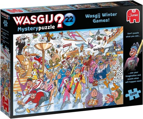 Puzzle - Wasgij Mystery 22 Juegos de Invierno - 1000 piezas