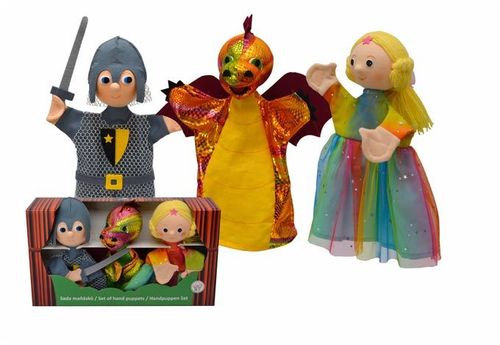 Colección de marionetas - La princesa y el dragón