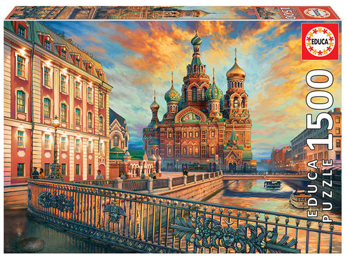 Puzzle - São Petersburgo - 18501 - 1500 peças