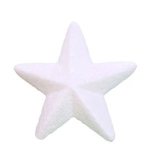 Estrella de espuma de poliestireno - 3 cm