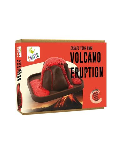 Crie a sua erupção vulcânica