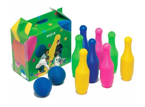 Bowling em plástico
