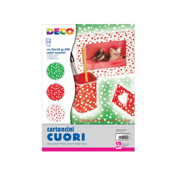Folhas de Cartão Colorido - Formato Pequeno