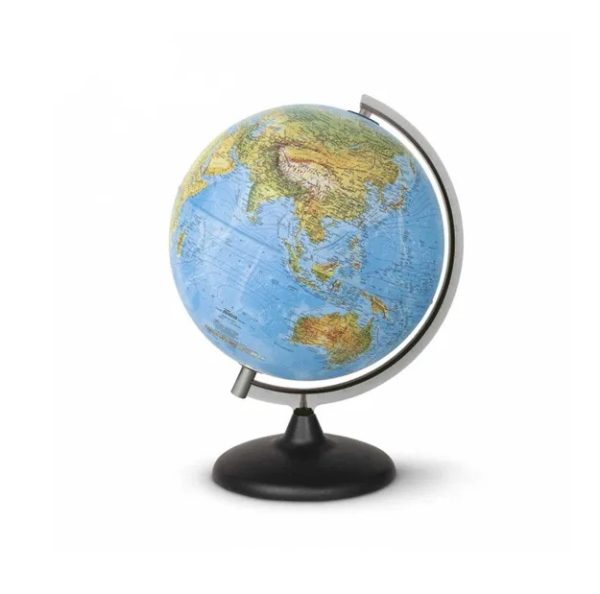 Globo Terrestre Físico Não Iluminado