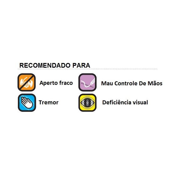 Tesoura duplo controlo corte - Destro