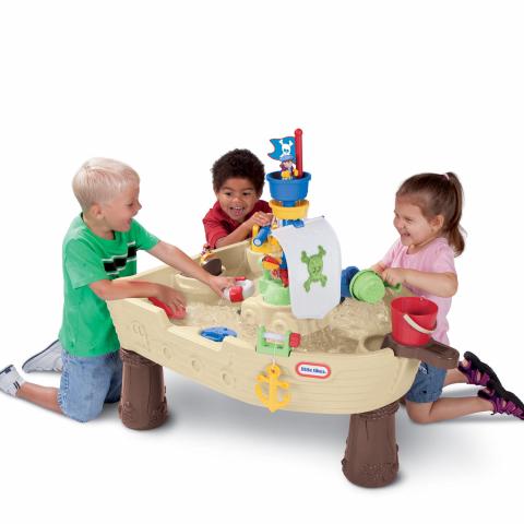 ARL-775855.jpg Tina de areia e água - Navio Pirata - 71x101x80 cm