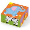 Puzzle Cubos - Animais Selvagens