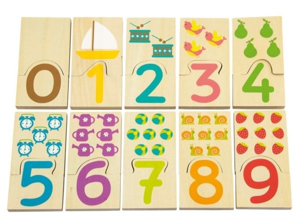 AT-16241 Puzzle dos Números - 20 peças