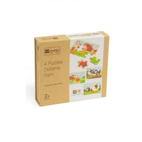 Puzzle Diorama - Quinta - 48 peças
