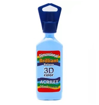 COD-AC-12112.503.jpg Tinta Relevo Acrilex 3D Brilhante - 35 ml