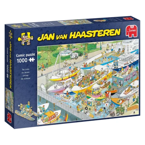 Puzzle Comic - Barcos - 1000 peças