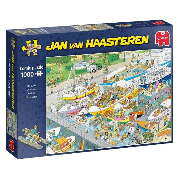Puzzle Comic - Barcos - 1000 peças