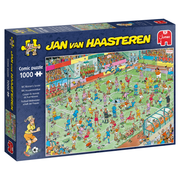 Puzzle Comic - Jogo Futebol Femenino - 1000 peças