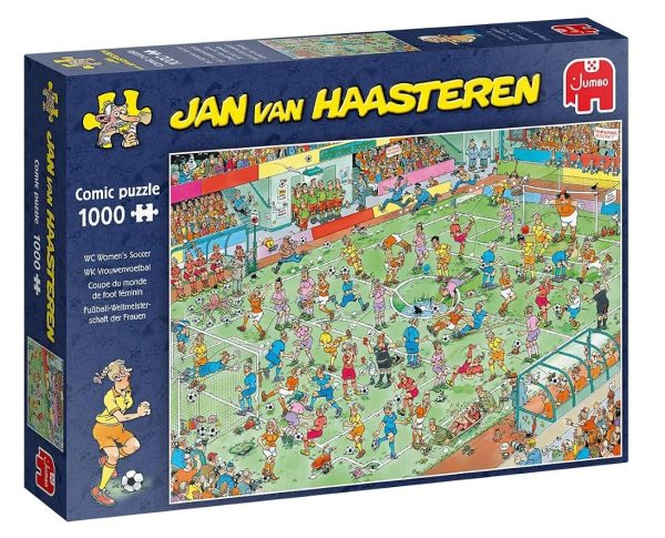 Puzzle Comic - Jogo Futebol Feminino - 1000 peças