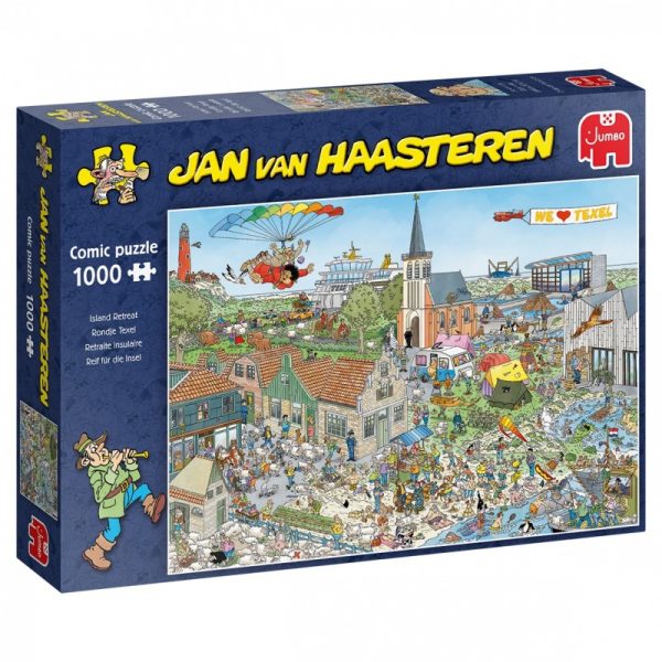 Puzzle Comic - Retiro na Ilha - 1000 peças