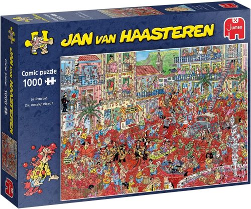DT-20043.jpg Puzzle Comic - Luta dos Tomates - 1000 peças