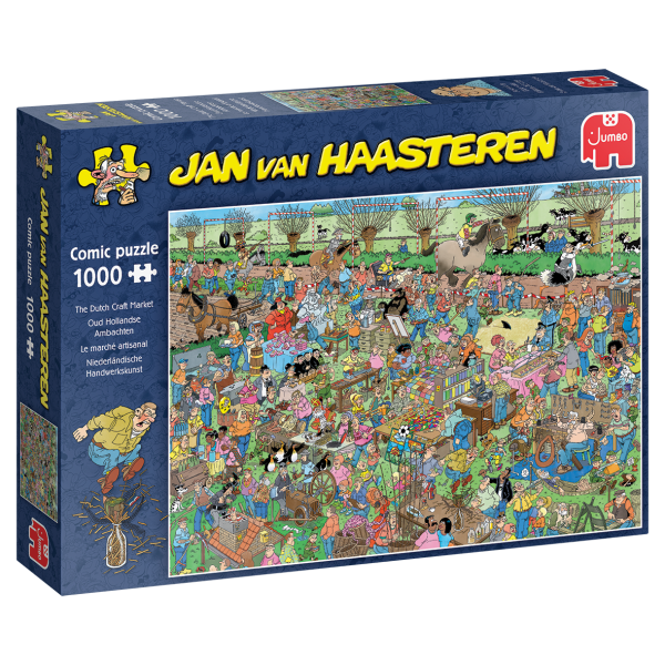 Puzzle Comic - Mercado de Dutch Craft - 1000 peças