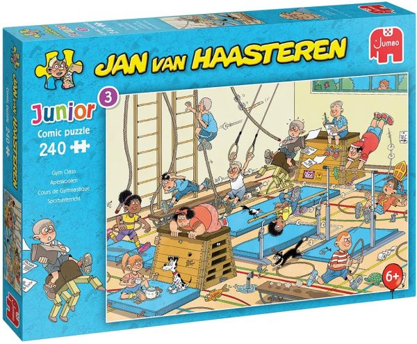 Puzzle Comic - Aula de Ginastica - 240 peças