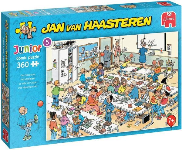 Puzzle Comic - Sala de Aula - 360 peças