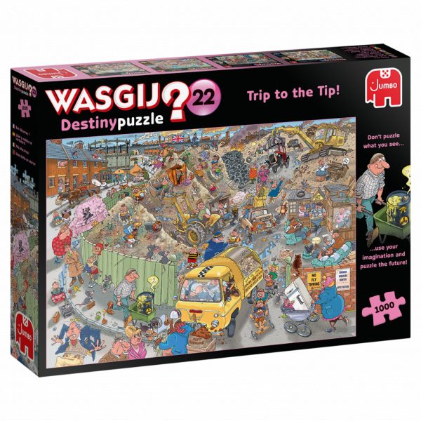 Puzzle - Wasgij Destino 22 Caminho para a Ponte - 1000 peças