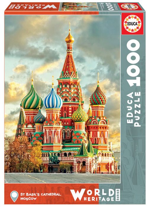 EP810_04_17998 Puzzle - Catedral de São Basílio. Moscovo - 17998 - 1000 peças