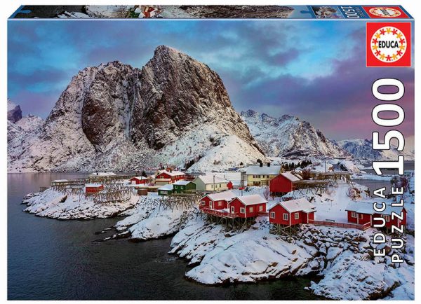 Puzzle - Ilhas Lofoten Noruega - 17976 - 1500 peças
