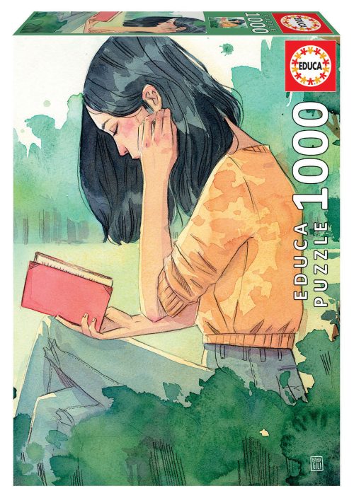 EP810_04_19028 Puzzle - A Leitura. Ester Gili - 19028 - 1000 peças