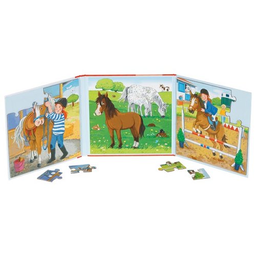 Puzzle Magnético - Centro Equestre - 2 x 20 peças