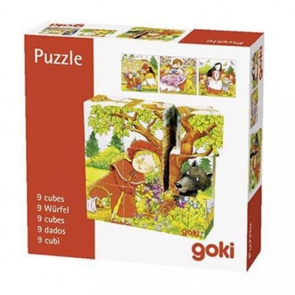 Puzzle de Cubos 9 peças - Contos