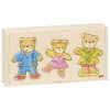 Puzzle Família Ursos - 36 Peças