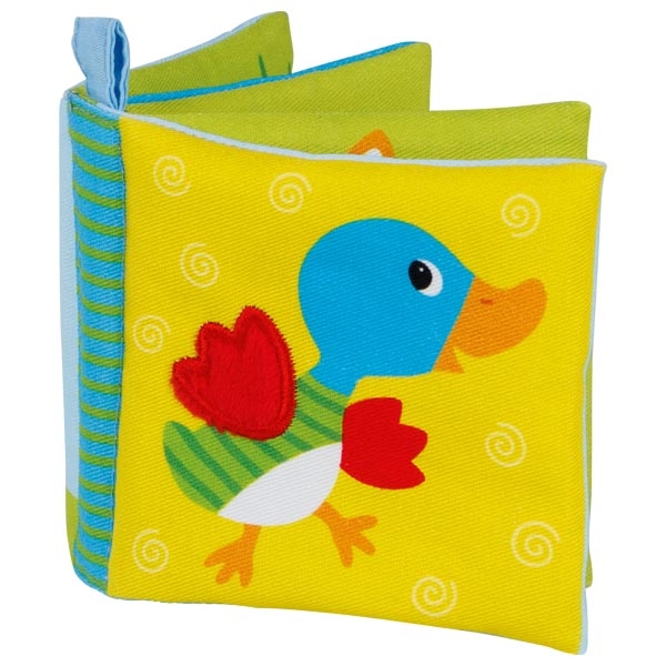 Livro em Tecido - 9 x 9 cm