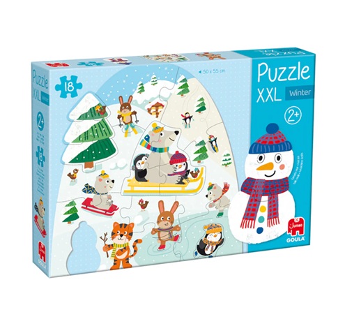 Puzzle XXL Inverno - 18 peças