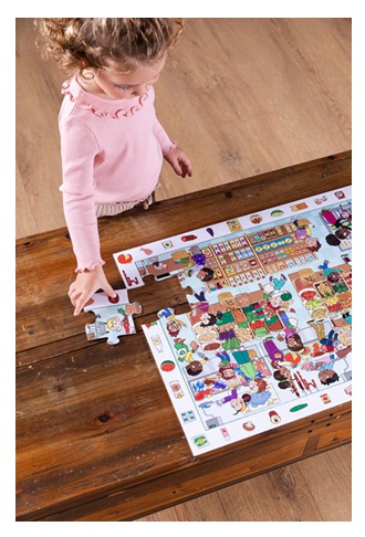 Puzzle XXL Supermercado - 30 peças