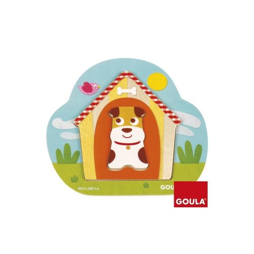 Puzzle Casinha do Tobby - 3 peças