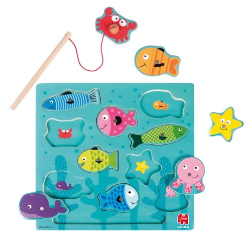 Puzzle Pesca Magnético - 11 peças