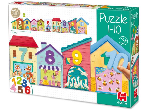 Puzzle XXL 1 a 10 - 20 peças