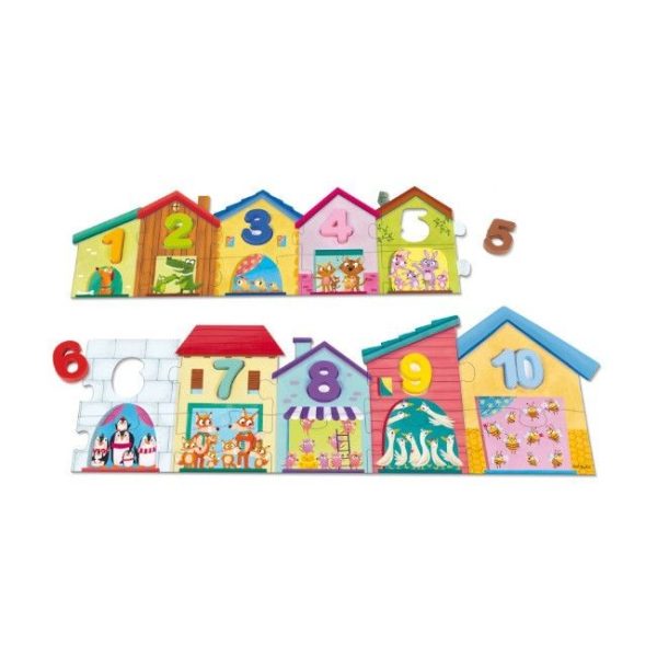 Puzzle XXL 1 a 10 - 20 peças