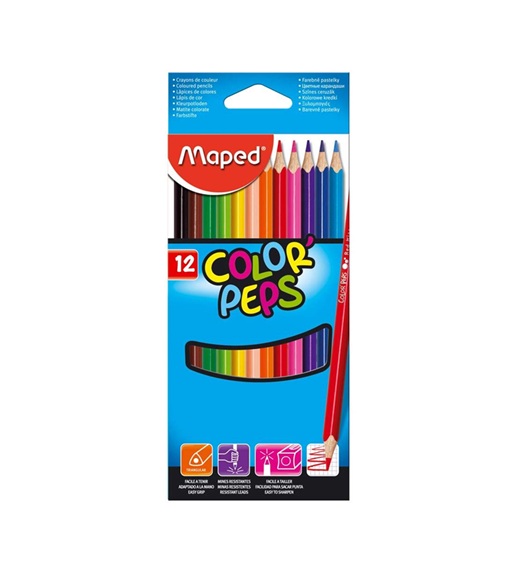 Lápis de Cor Maped Finos