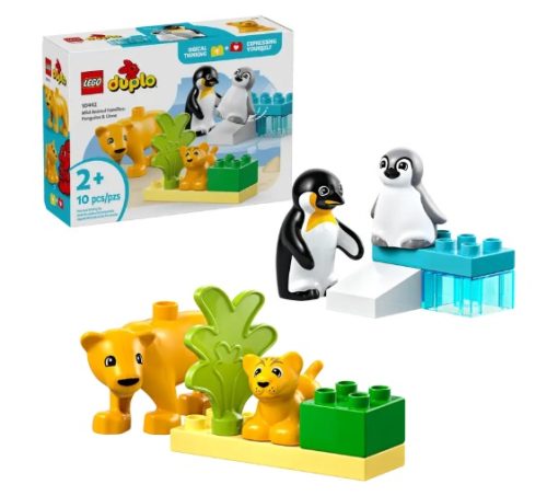 LG-10442.jpg Lego Duplo - Família de Pinguins e Leões